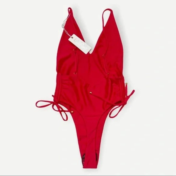 WHITE SANDS Airlie Maillot One Piece Swim - Cherry Swim - CHEEKY - Picture 11 of 16